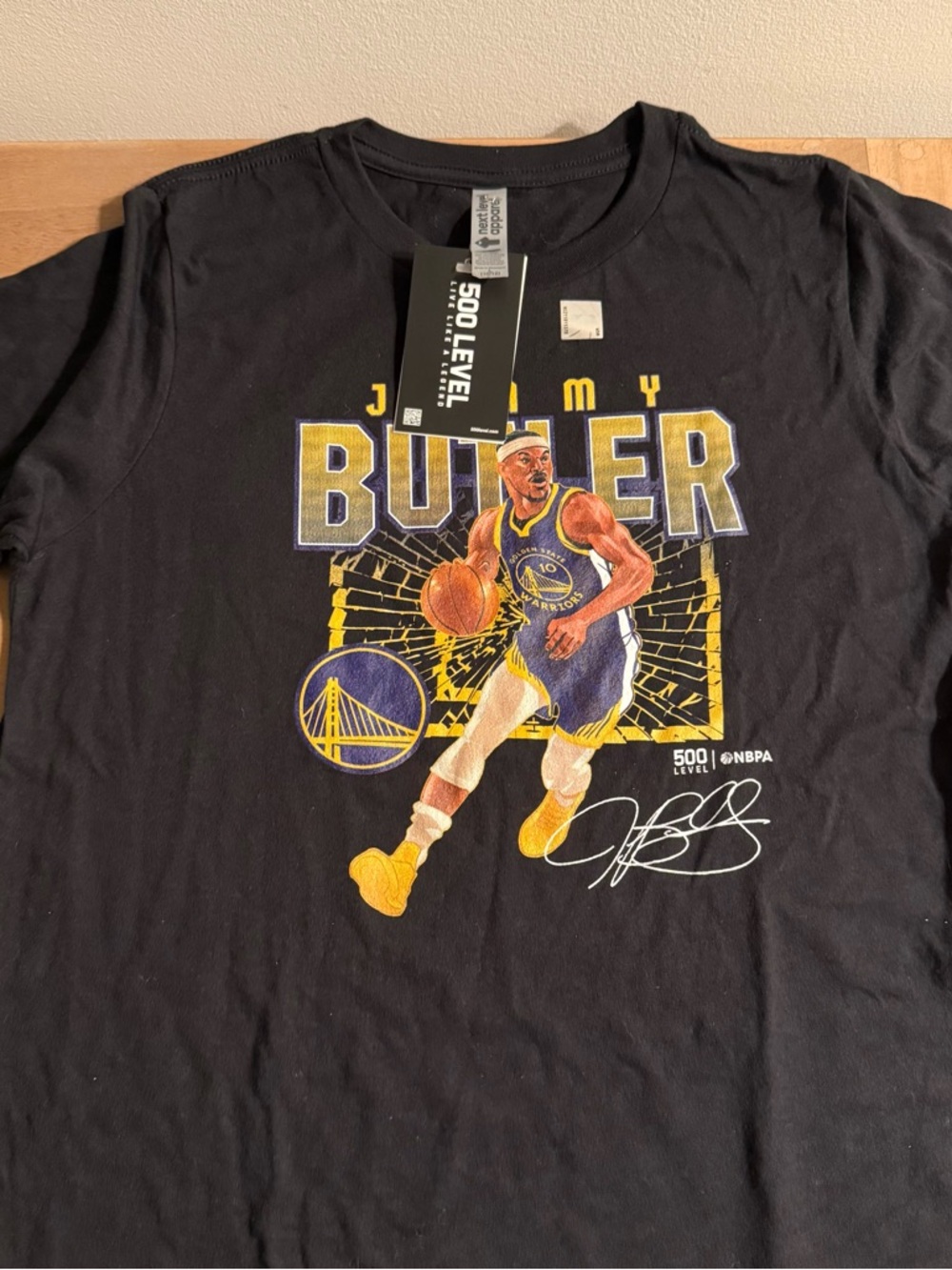 Golden State Warriors Jimmy Butler tee shirt - boys L, NWT